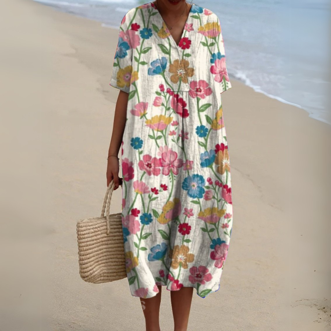 NICOLE | Floral Dress 4