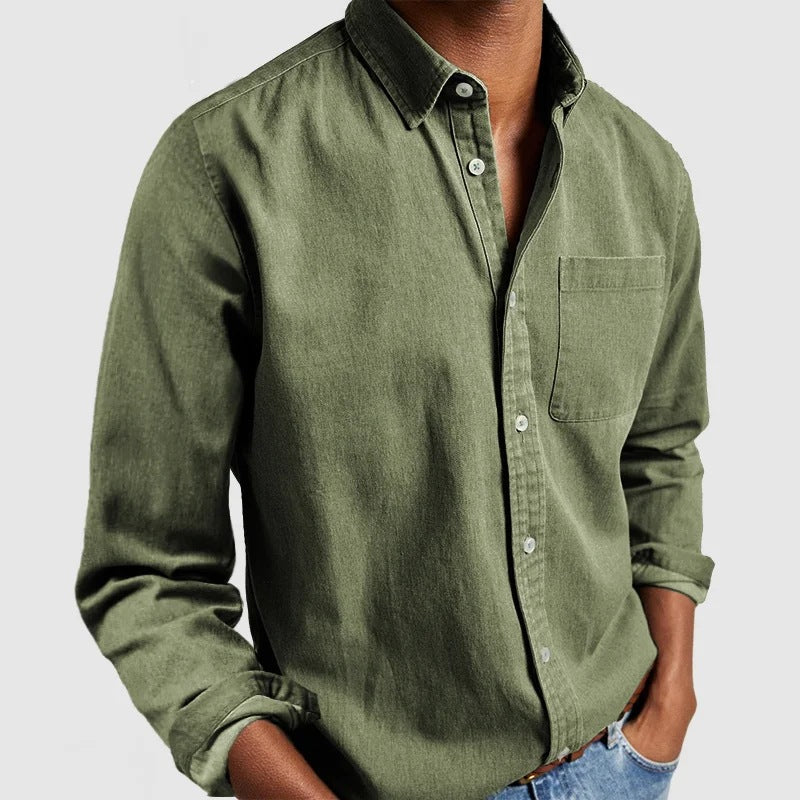 Norvea | Soft Vintage Corduroy Men's Shirt 3
