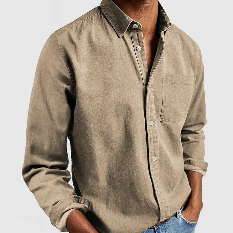 Norvea | Soft Vintage Corduroy Men's Shirt 4