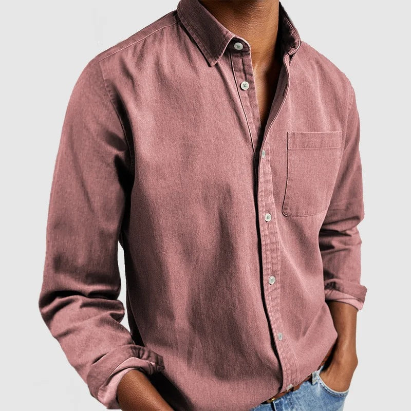 Norvea | Soft Vintage Corduroy Men's Shirt 6