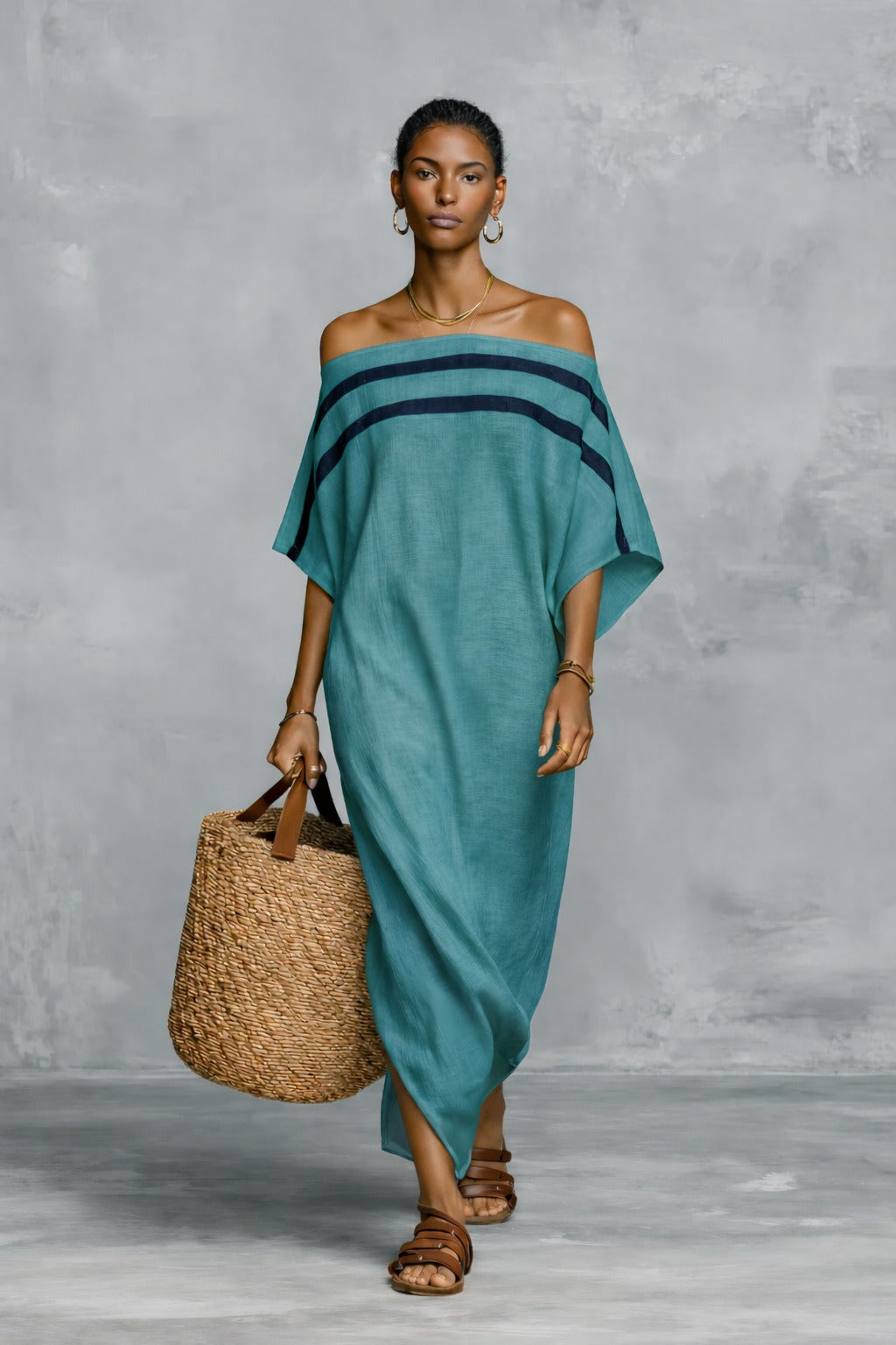 OFF-THE-SHOULDER MAXI DRESS 10