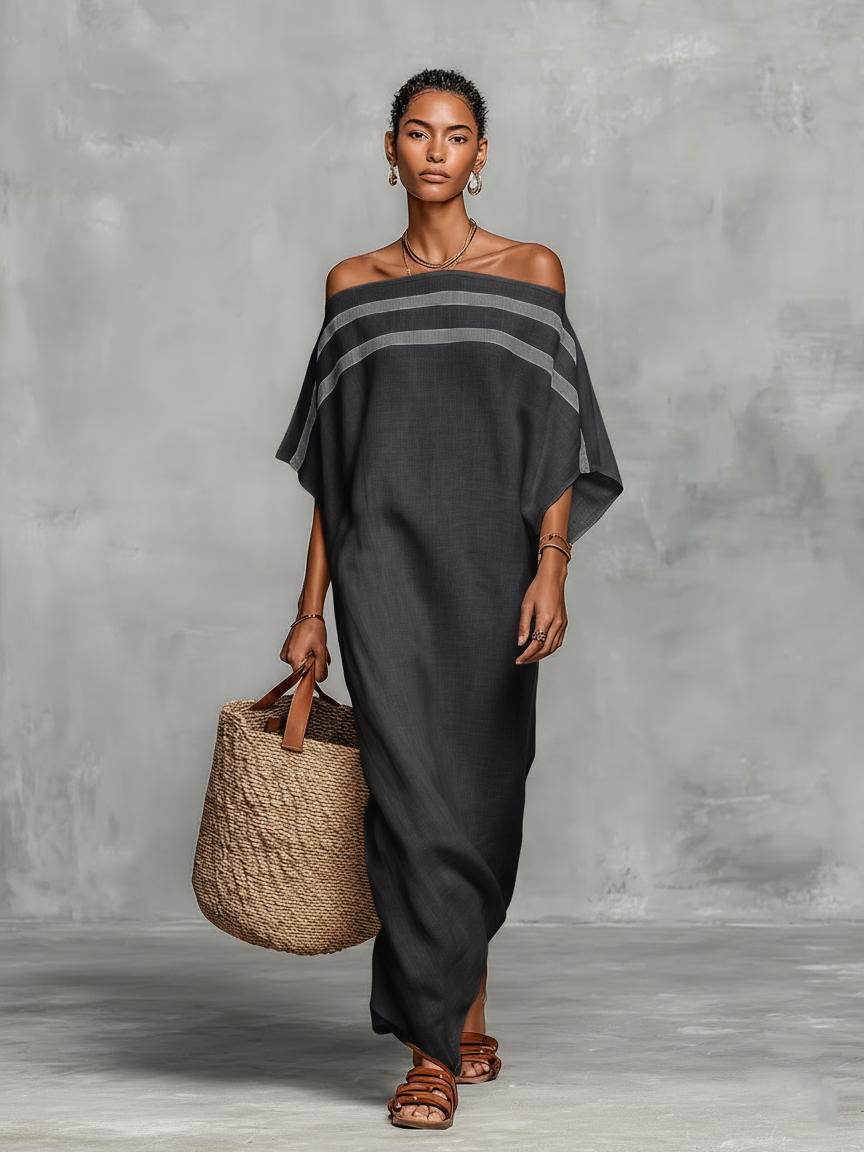 OFF-THE-SHOULDER MAXI DRESS 2