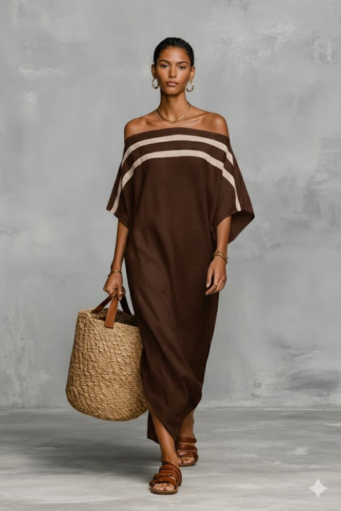 OFF-THE-SHOULDER MAXI DRESS 9