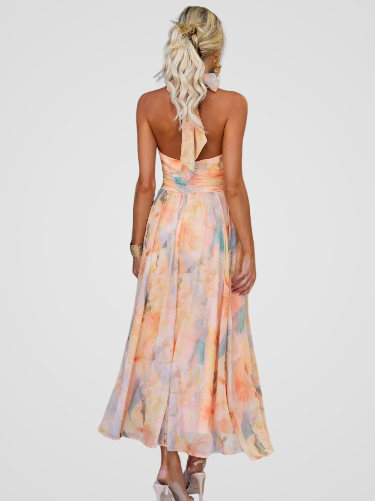 Elviana™ | Chic Midi Dress for Special Occasions