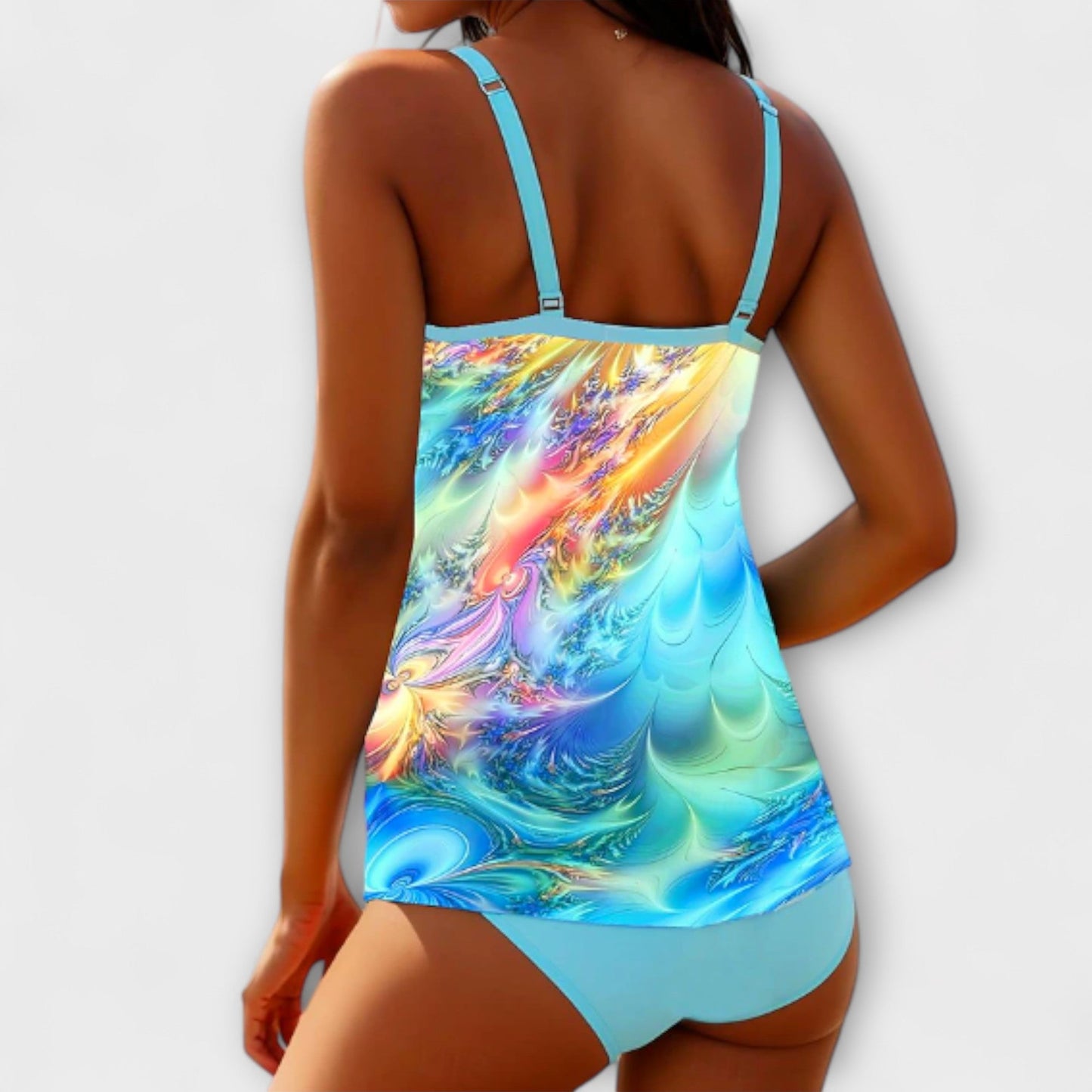 Patrizia Stylish Tankini Set for Poolside Elegance