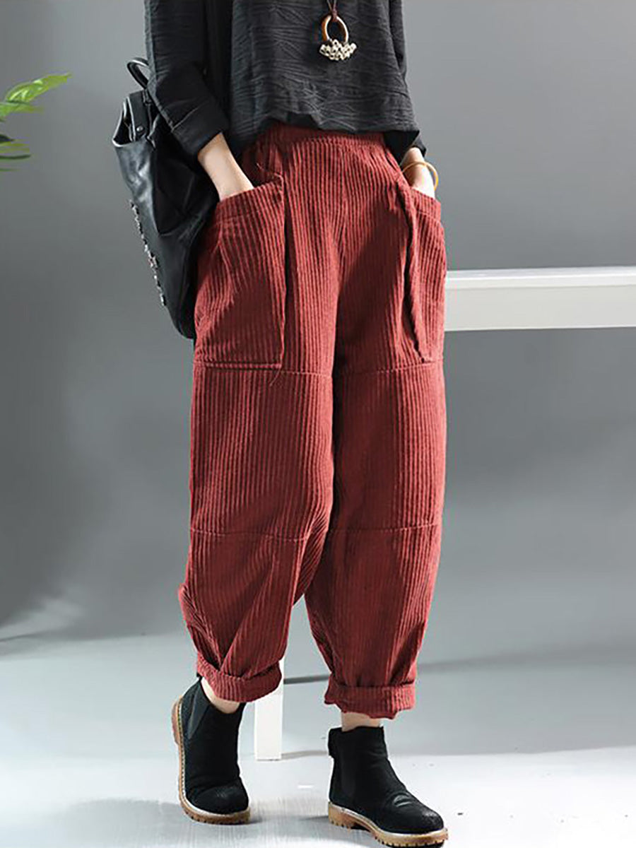 Women's Harem Pants | Elastic Waist & Retro Style 2