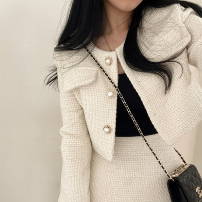 Women's Blazer Skirt Suit | Tailored Two Piece Set