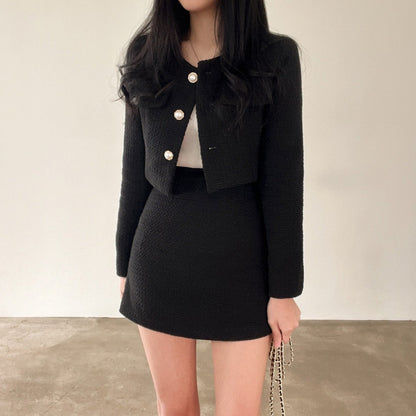 Women's Blazer Skirt Suit | Tailored Two Piece Set