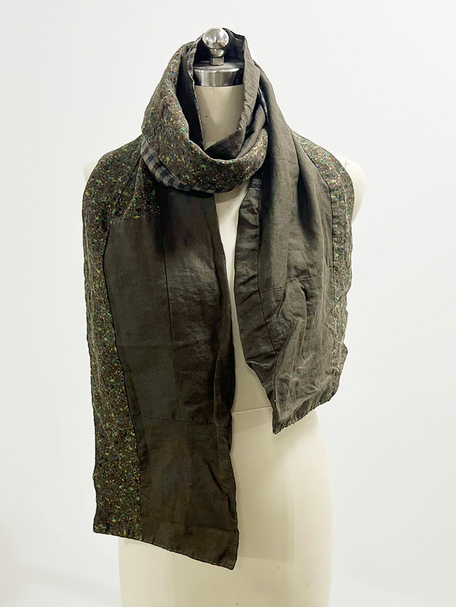 Women's Retro Stitched Scarf | Warm & Versatile 3