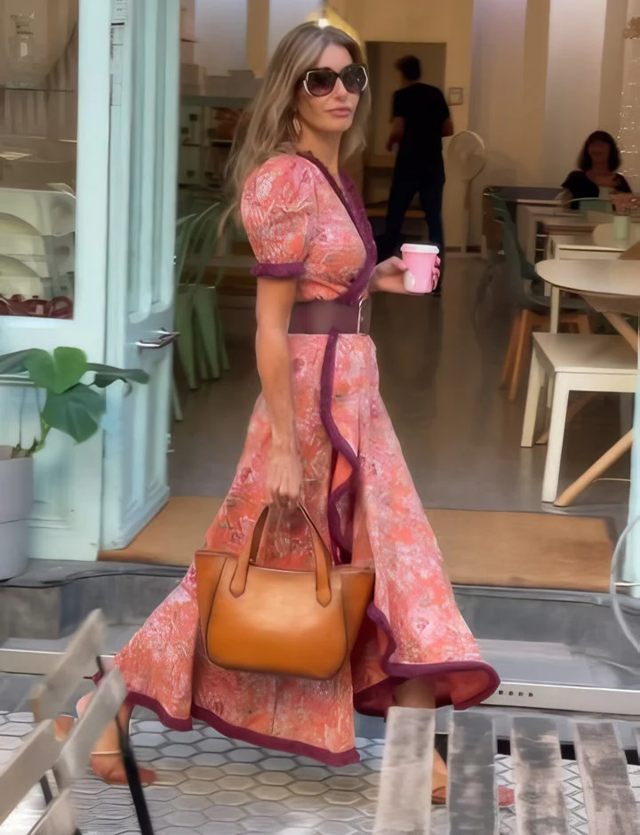 Roxanne | Pink Wedding Guest Dress