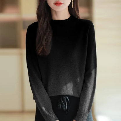 Women's Ombré Sweater | Soft Brushed Finish 4
