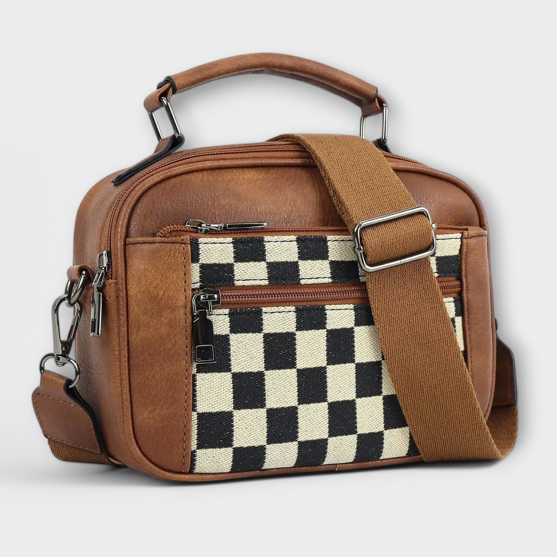 Olivia - ChessMate: Chic Fabric Blazer for Everyday Wear