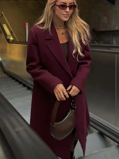 Women's Winter Coat | Double-Breasted Elegant Design 3