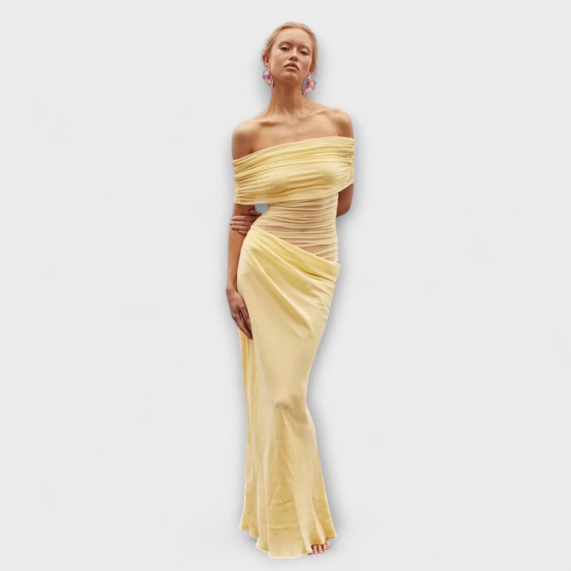Chic Ruffled Irregular Dress for Any Occasion