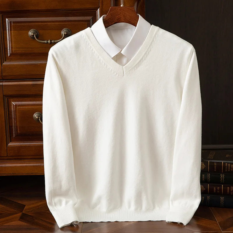 Women's V-Neck Sweater | Smart & Comfortable 10