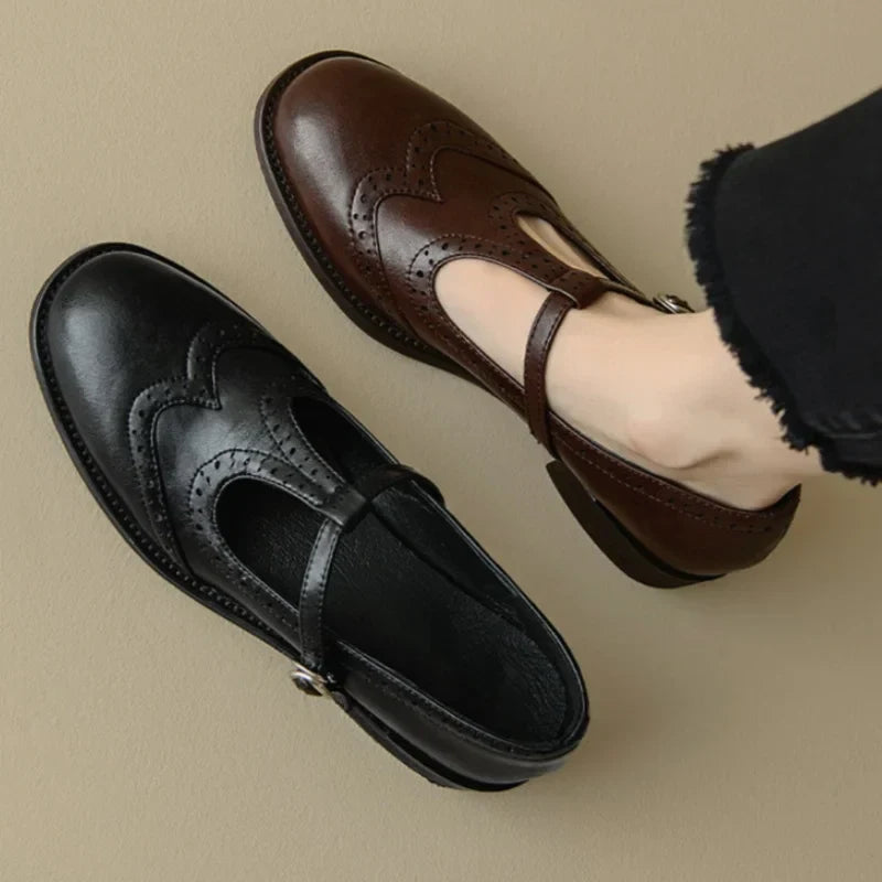 Sarah&Kate™| Chic T-Strap Mary Janes for Any Occasion