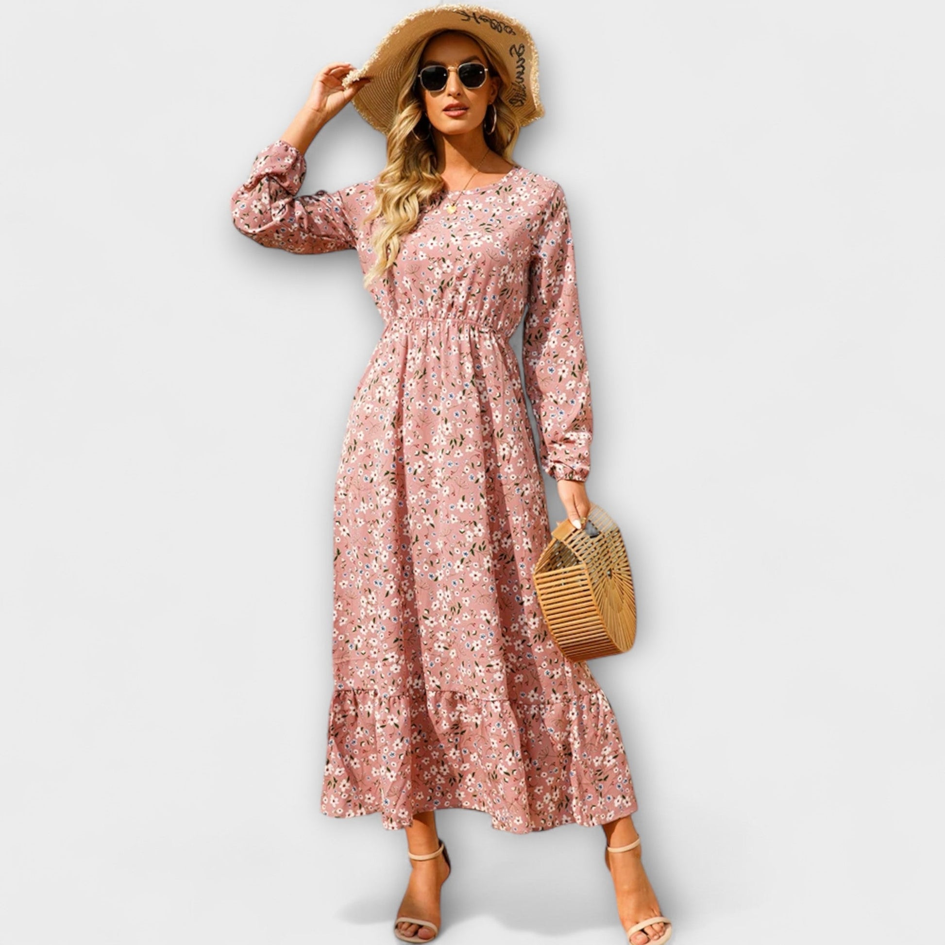 Bohemian Maxi Dress for Festivals and Beach Days