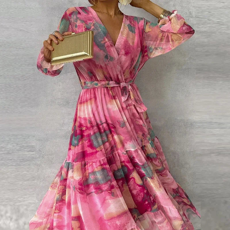 Emilyn - Floral Wedding Guest Dress