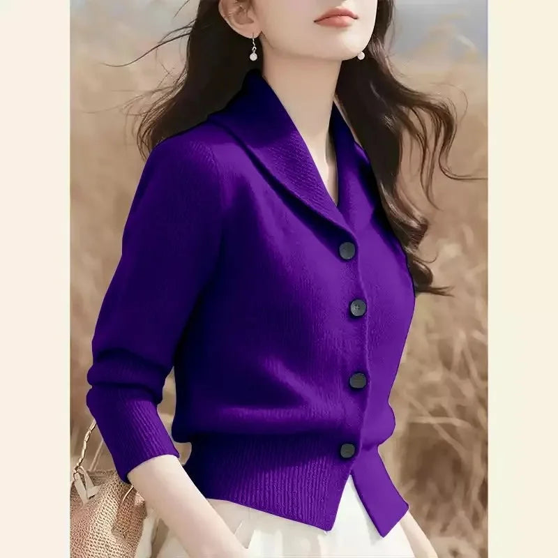 Women's Knit Blazer | Wrinkle Resistant & Stretch Fit 1