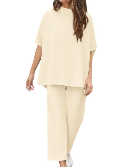 Lavinia | Chic Draped Lounge Ensemble for Any Occasion