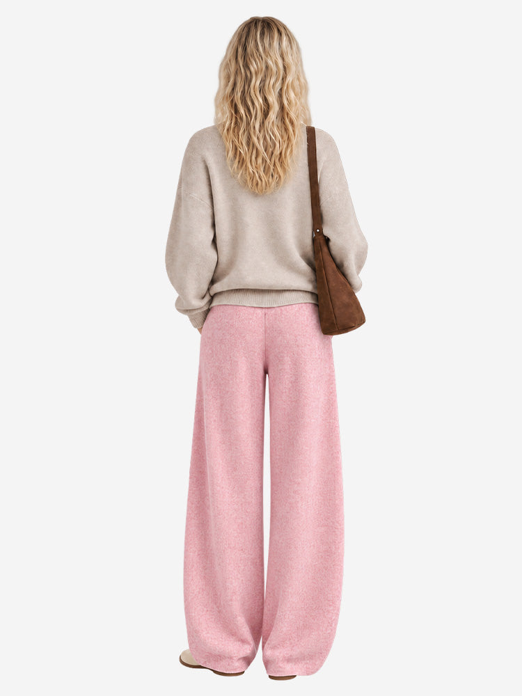 Women's Wide-Leg Trousers | Soft, Flowing Drape