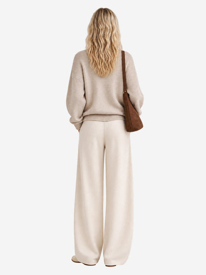 Women's Wide-Leg Trousers | Soft, Flowing Drape