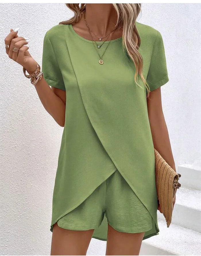 Elaine | Chic Cotton Twin Set for Any Occasion