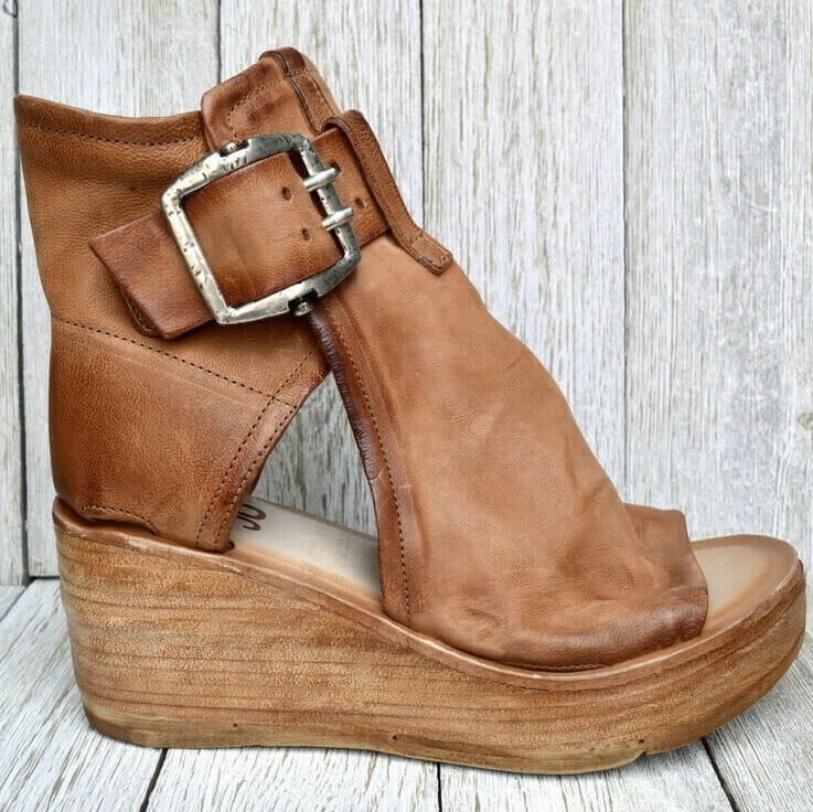 Sandals For Women | Buckle Strap Wedge Style 8