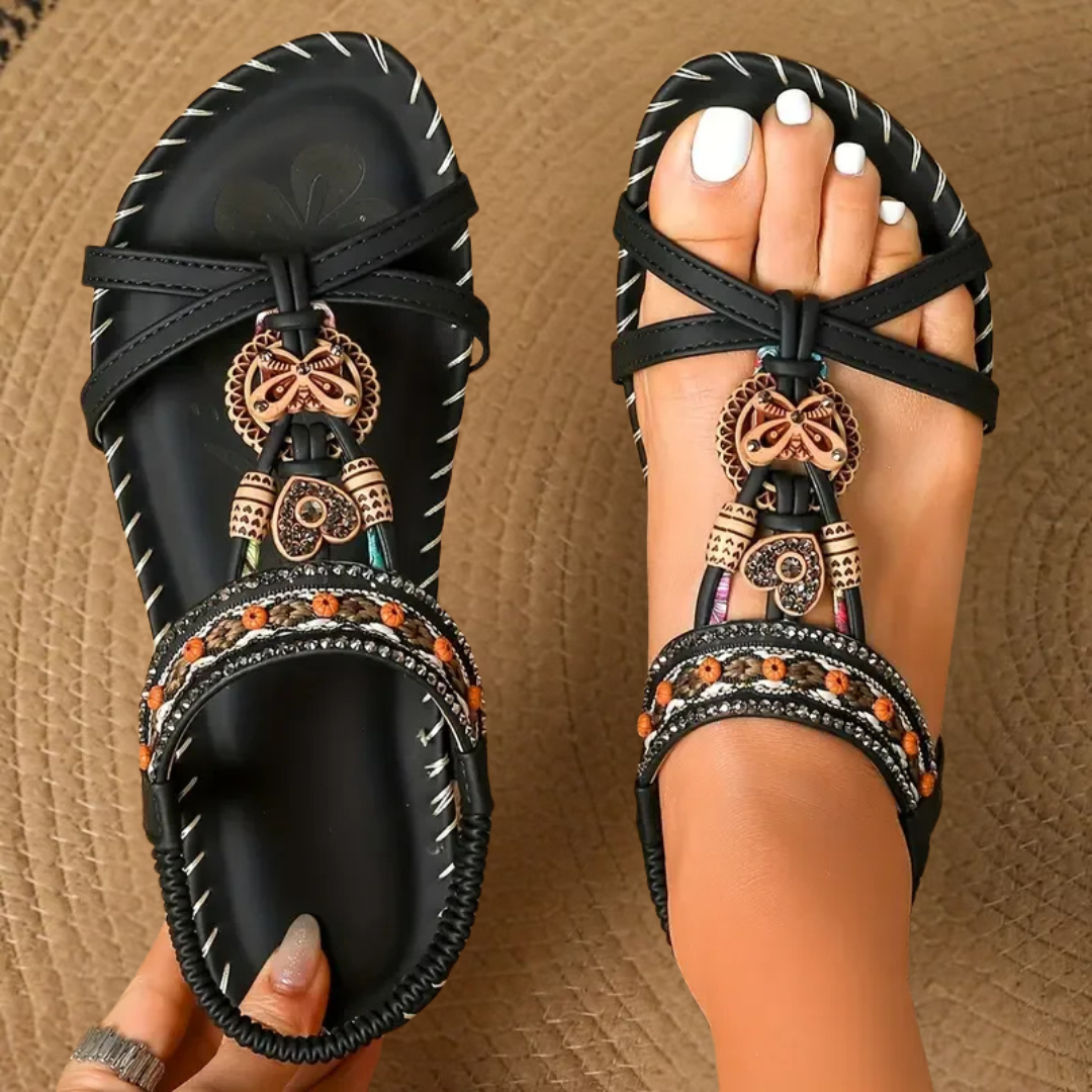 Sandals For Women | Decorative Strap Open-Toe Design 2