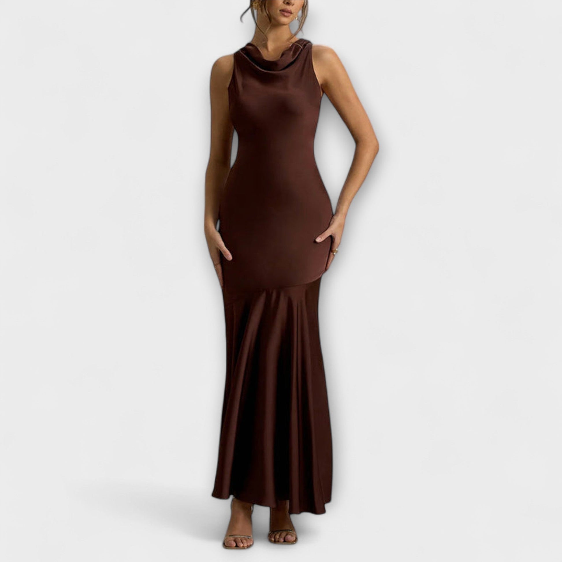 Satin Maxi Dress for Special Occasions