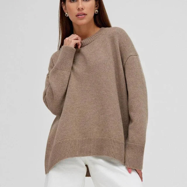 Women's Winter Jumper | Ribbed Cuffs & Warmth 2