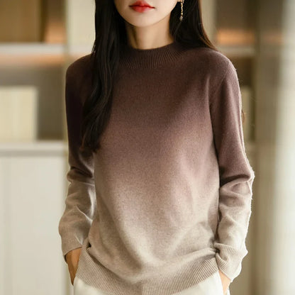 Women's Ombré Sweater | Soft Brushed Finish 2