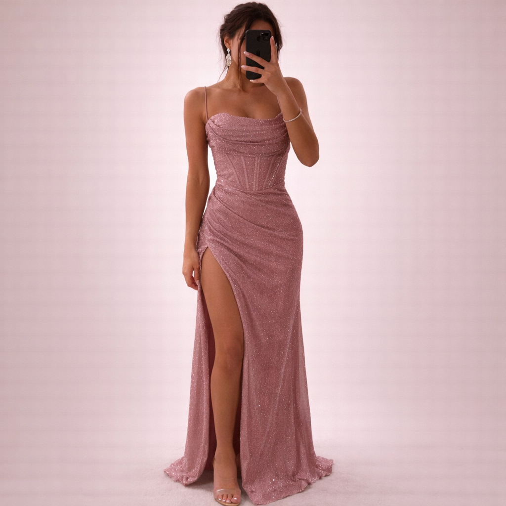 Seraphina | Sequin Elegant Maxi Dress 2