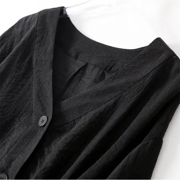 Serena | Relaxed Linen V-Neck Blouse 4
