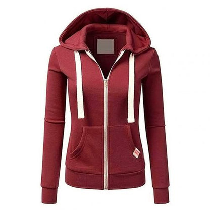 Women's Zip-Up Hooded Sweatshirt | All-Day Comfort 2
