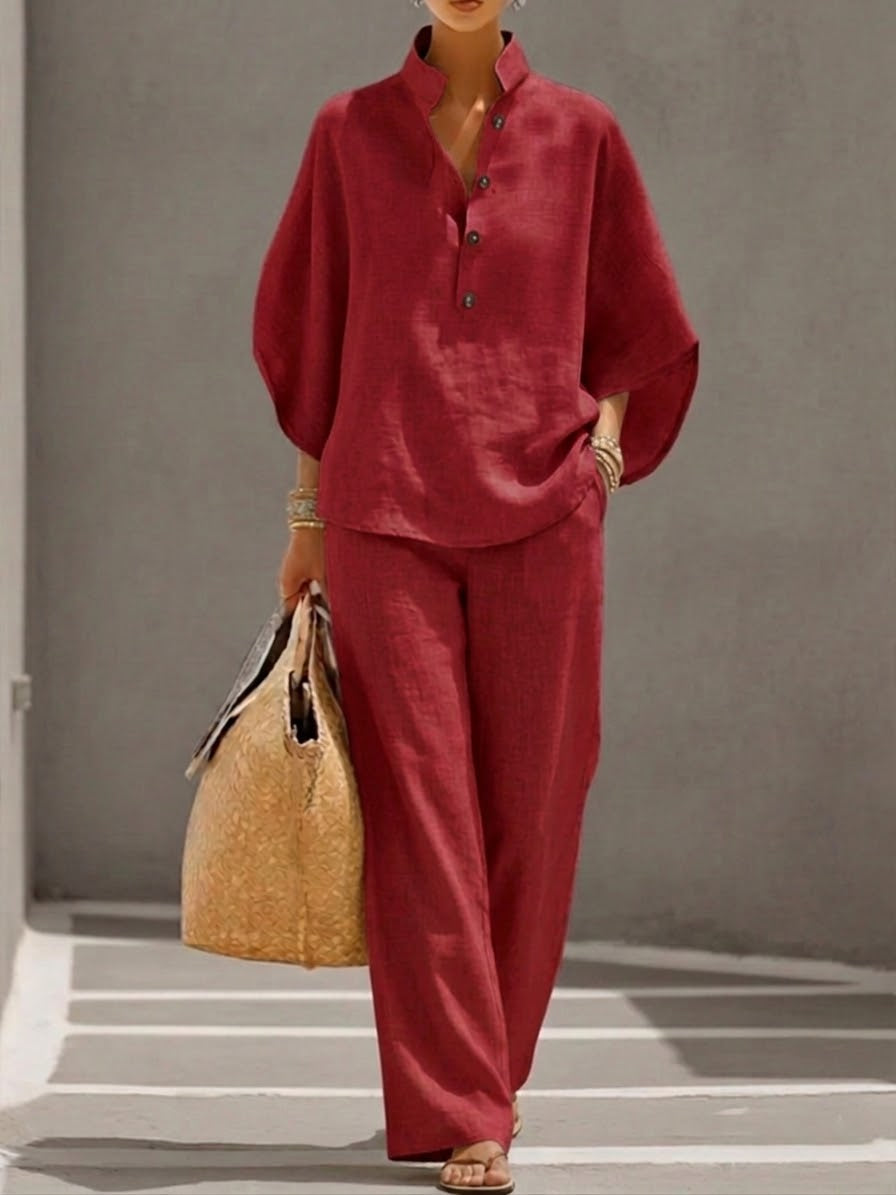 Sophia | Elegant and Sophistication Summer Two Piece Set 5