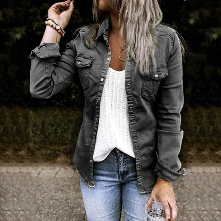 Sophie | Modern Casual Denim Jacket for Women 0