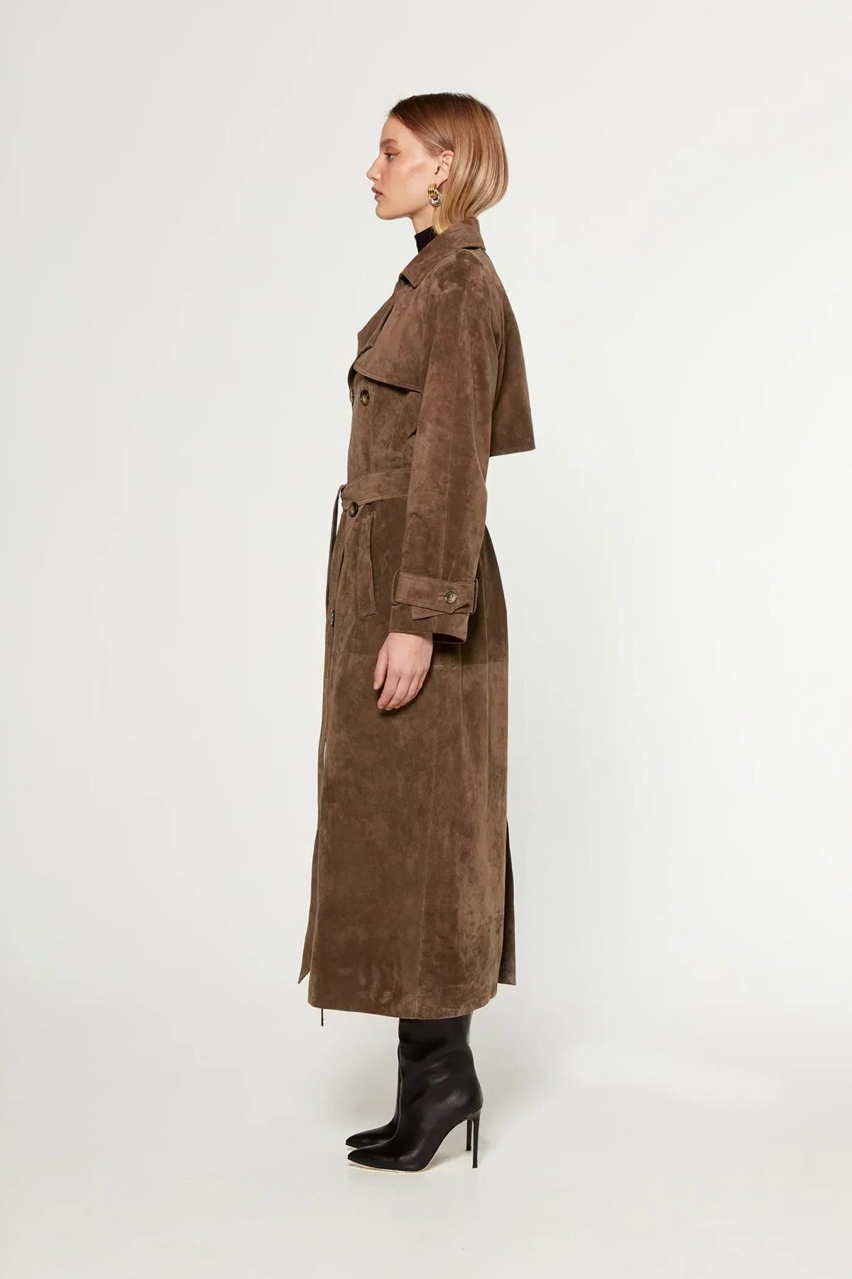 Women's Trench Coat | Wind Proof & Belted Design
