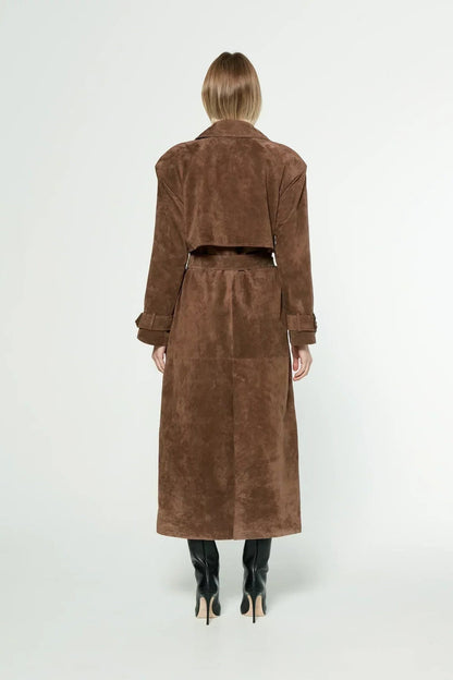 Women's Trench Coat | Wind Proof & Belted Design