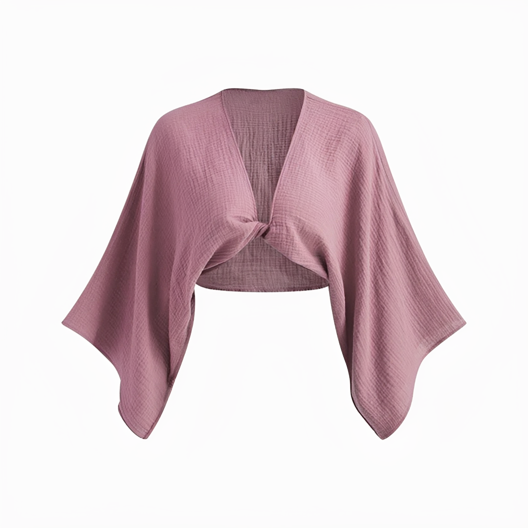 Tie Front Top Women's | Flowy & Stylish