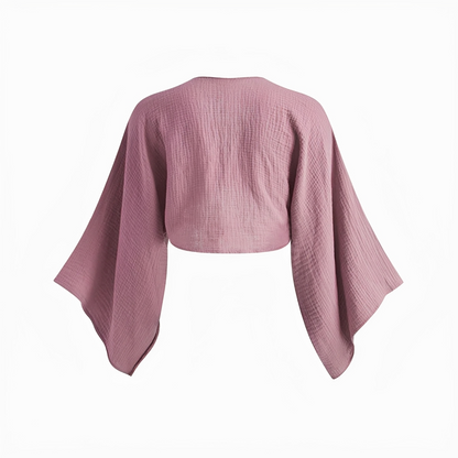 Tie Front Top Women's | Flowy & Stylish