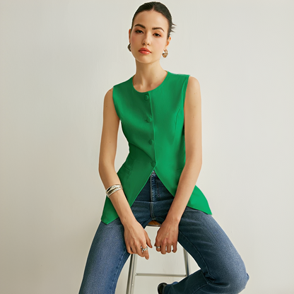 Top Vest Women's | Sleeveless & Elegant