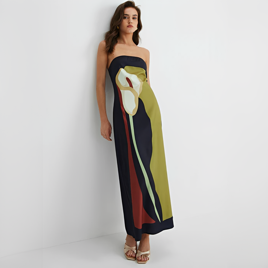 Tube Maxi Dress Women's | Floral Print & ElegantTube