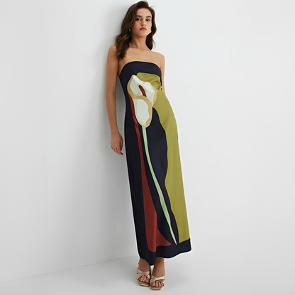 Tube Maxi Dress Women's | Floral Print & ElegantTube