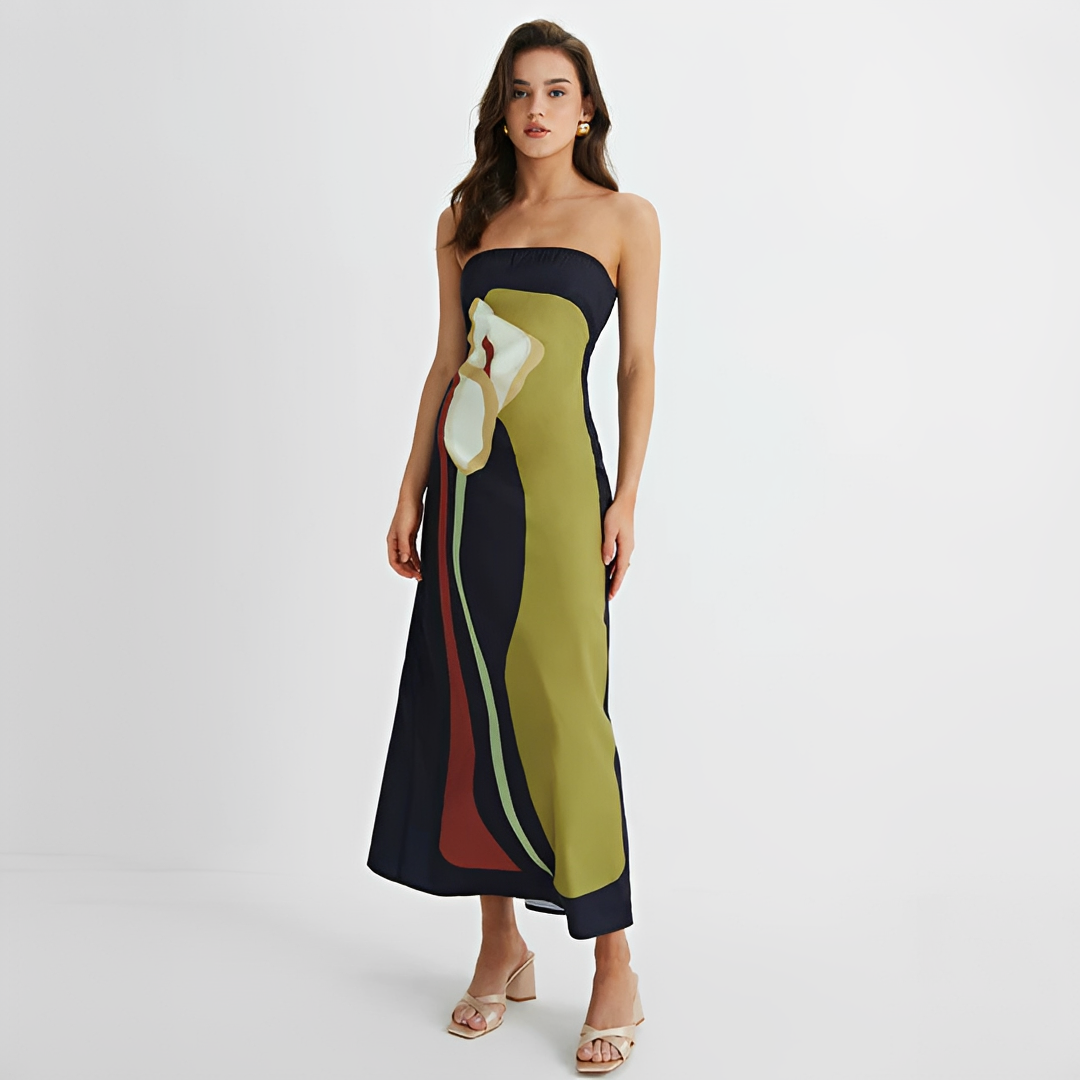 Tube Maxi Dress Women's | Floral Print & ElegantTube