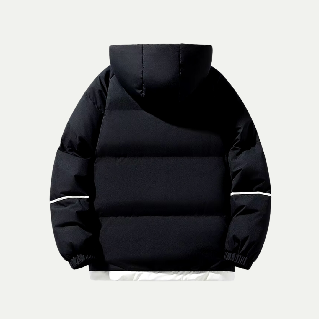 Unisex Hooded Puffer Parka for Winter Adventures