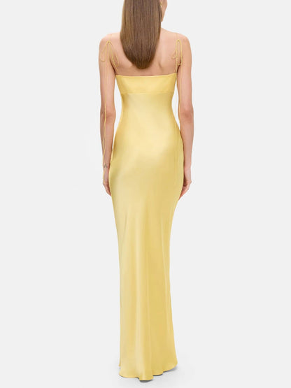 Wedding Guest Dress with Cut-Out Detail