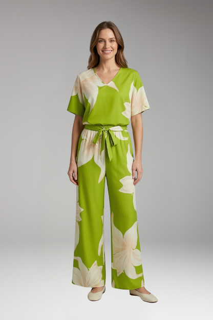 Women's 2-Piece Set with Wide Leg for Summer 0