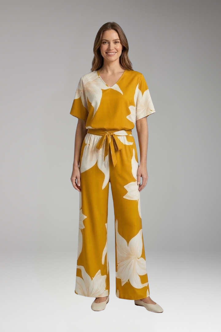 Women's 2-Piece Set with Wide Leg for Summer 5