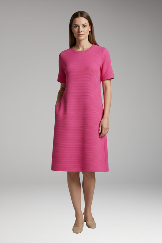 Women's Casual Dress with Relaxed Cut and Practical Pockets 0